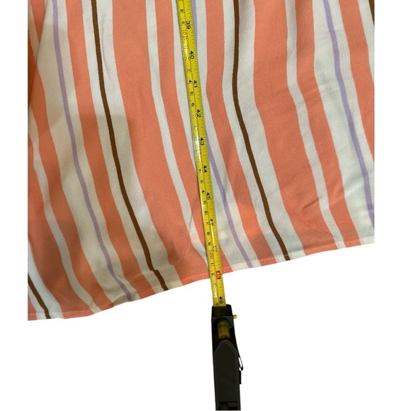 A New Day Striped Flutter Sleeve Dress – Tie Back – Size XXL – NWT - Picture 11 of 12